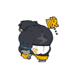 創作ゴリラくんスタンプ（個別スタンプ：20）