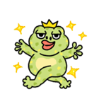 楽天的なヒキガエル王子（個別スタンプ：2）