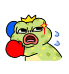 楽天的なヒキガエル王子（個別スタンプ：17）