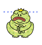 楽天的なヒキガエル王子（個別スタンプ：24）