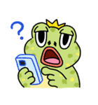 楽天的なヒキガエル王子（個別スタンプ：27）