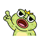 楽天的なヒキガエル王子（個別スタンプ：33）