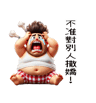 お父さんは今回決して心が弱くない（個別スタンプ：24）