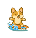 コーギーの生活 (にほんご) Ver2（個別スタンプ：7）