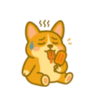コーギーの生活 (にほんご) Ver2（個別スタンプ：9）