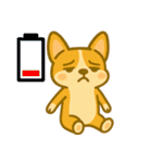 コーギーの生活 (にほんご) Ver2（個別スタンプ：35）
