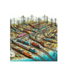 宝島観光鉄道（個別スタンプ：6）