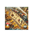宝島観光鉄道（個別スタンプ：16）