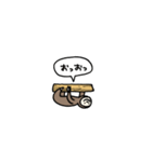 小さいフタユビナマケモノ(フキダシ)（個別スタンプ：37）