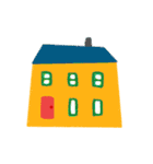 きいろい家（個別スタンプ：1）