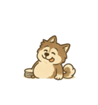 ポムスキー:犬の日常（個別スタンプ：15）
