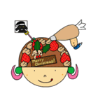 キティとジャックの英語スタンプ 10（個別スタンプ：12）