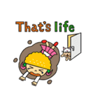 キティとジャックの英語スタンプ 10（個別スタンプ：32）