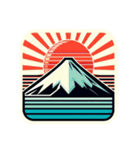 [アレンジ用]富士山どう使う？（個別スタンプ：1）