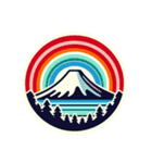 [アレンジ用]富士山どう使う？（個別スタンプ：4）