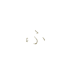 もこの明朝手書き文字（あかさたなはまら）（個別スタンプ：28）