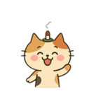 お灸ねこ・姫ちゃんの日常（個別スタンプ：1）