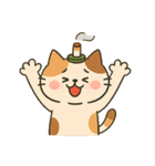 お灸ねこ・姫ちゃんの日常（個別スタンプ：3）