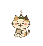 お灸ねこ・姫ちゃんの日常（個別スタンプ：7）