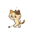 お灸ねこ・姫ちゃんの日常（個別スタンプ：15）