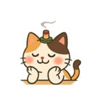 お灸ねこ・姫ちゃんの日常（個別スタンプ：16）