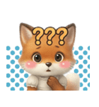 きつねちゃんです♪（個別スタンプ：5）