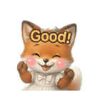 きつねちゃんです♪（個別スタンプ：7）