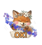 きつねちゃんです♪（個別スタンプ：10）