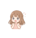 超使える♡うさぎと女の子のゆるかわ日常（個別スタンプ：8）