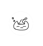 動く、てがきゆるねこ（個別スタンプ：8）