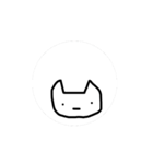 動く、てがきゆるねこ（個別スタンプ：9）