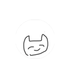 動く、てがきゆるねこ（個別スタンプ：15）