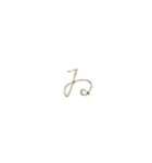 もこの明朝手書き文字（やわっゃ句読点等）（個別スタンプ：31）