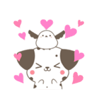 飛び出す♡ねことシマエナガと犬  グルメ（個別スタンプ：14）