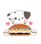 飛び出す♡ねことシマエナガと犬  グルメ（個別スタンプ：20）