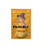 妖精と駅の構内のスタンプ（個別スタンプ：6）