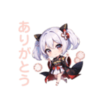 着物むすめの日常スタンプ（個別スタンプ：11）