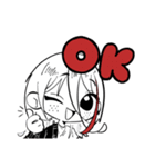 一自久くんと黒永くん。（個別スタンプ：1）