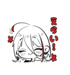 一自久くんと黒永くん。（個別スタンプ：21）