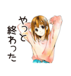 通勤あるある♡ふつうの女の子（個別スタンプ：11）