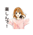 通勤あるある♡ふつうの女の子（個別スタンプ：36）