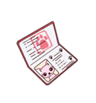 いやしの日常 チワワ (ピンク)（個別スタンプ：31）