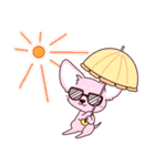 いやしの日常 チワワ (ピンク)（個別スタンプ：33）
