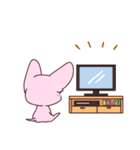 いやしの日常 チワワ (ピンク)（個別スタンプ：39）