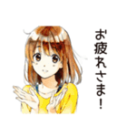 ふつうの女の子のティータイム（個別スタンプ：36）