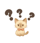 シャム猫mimi♪デカ文字スタンプ（個別スタンプ：27）