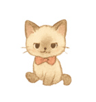 シャム猫mimi♪デカ文字スタンプ（個別スタンプ：30）