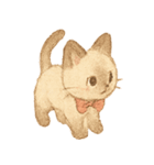 シャム猫mimi♪デカ文字スタンプ（個別スタンプ：33）