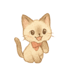 シャム猫mimi♪デカ文字スタンプ（個別スタンプ：36）