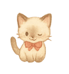 シャム猫mimi♪デカ文字スタンプ（個別スタンプ：38）